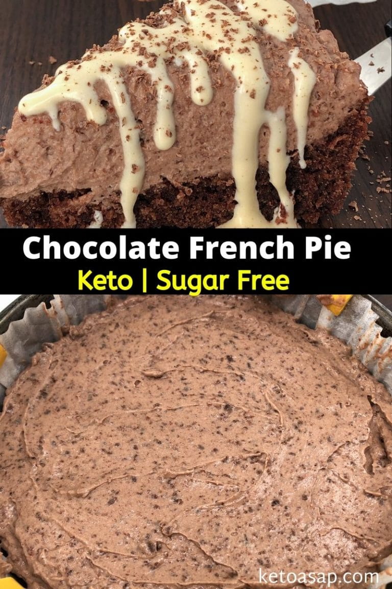 Easy Keto French Chocolate Silk Pie (5 Net Carb) Sugar Free Recipe ...